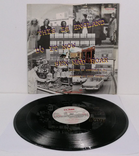 The Clash This Is England 12" Single A1 B1 Pressing - EX - Picture 4 of 4