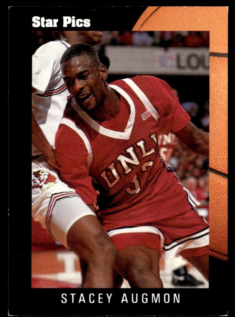 1991-92 Star Pics Stacey Augmon Rookie UNLV Runnin' Rebels #17