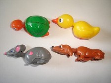 KINDER SURPRISE SET - BOBBLEHEADS NODDING ANIMALS - FIGURES TOYS COLLECTIBLES 