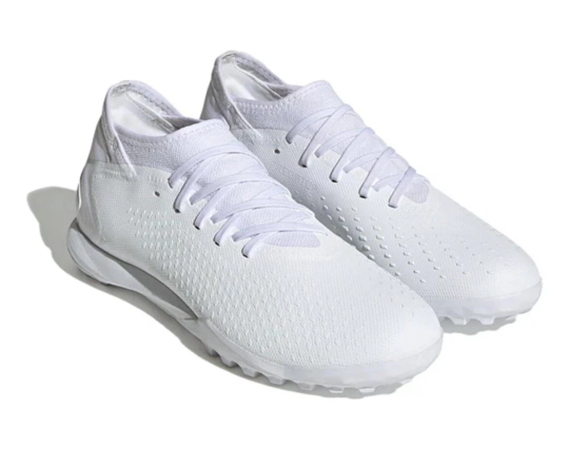 Adidas Predator Accuracy.3 Society Soccer Turf Shoes Men's White