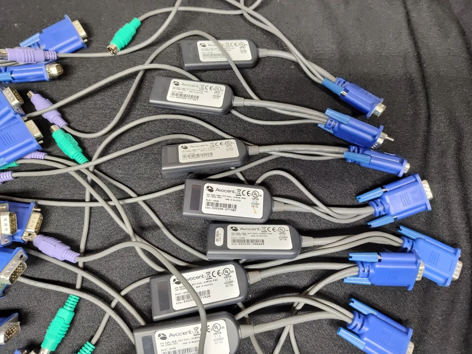 Lot of 21 Avocent Avriq-PS2 KVM Server Interface Modules 520-306-507 - Image 3 of 4