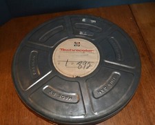 VTG 16mm THEATER MOVIE Film on Reel 1942 TOO MANY WOMEN Technicolor 15"  Case