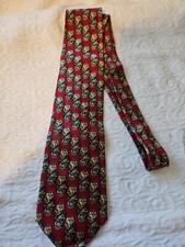Vintage 90s Paisley Neck Tie. Guy Laroche Couture. 100% Silk. Made In USA