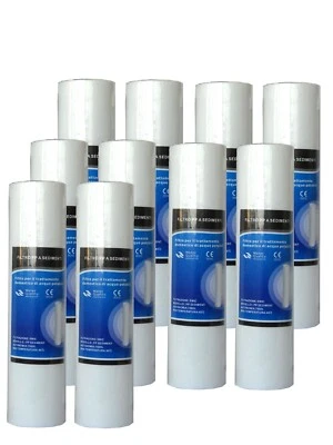 10 Filtri Sedimenti PP 5 Micron 10" Depuratore Acqua Osmosi Inversa Prefiltro - Immagine 1 di 4