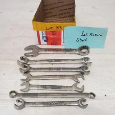 Lot of Assorted Armstrong Combination, Open Ended & other Wrenches LOT 103