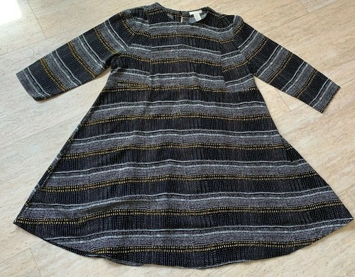 Gold Pullover Aline Dress EUC | eBay