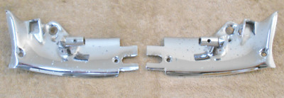 1964 1965 1966 Mustang GT Convertible ORIG LH+RH CONVERTIBLE TOP VISOR BRACKETS
