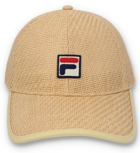 Fila Ark Heritage 4009 Straw Baseball Cap Camel