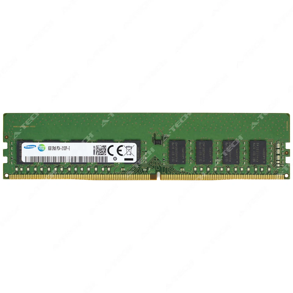 Samsung 8GB DDR4 ECC UDIMM M391A1G43DB0-CPB M391A1G43EB1-CPB Server Memory RAM