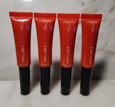 4-L Oreal Infallible Paints Lips #322 ORANGE ENVY 