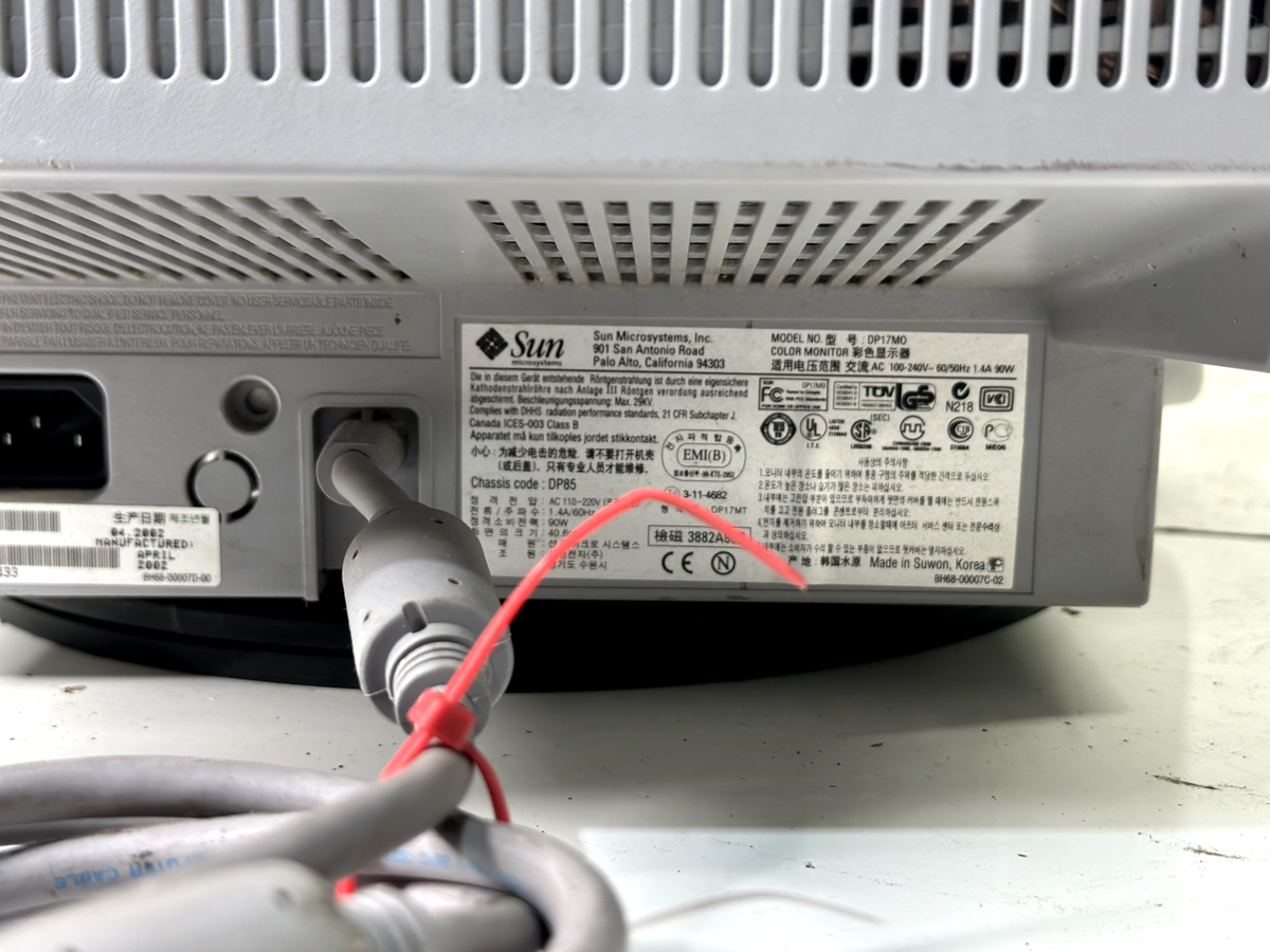 Sun Microsystems DP17M0 17