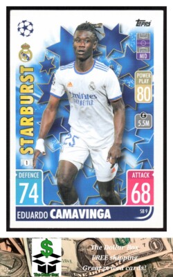 2021-22 Topps Match Attax Champions Europa League Extra  #SB9 Eduardo Camavinga