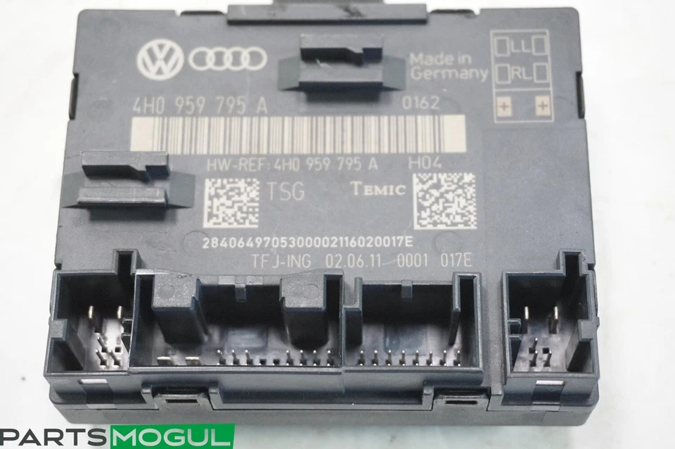 AUDI A8 A8L S8 2011-2014 MÓDULO VENTANA PUERTA TRASERA DERECHA O IZQUIERDA 4H0959795A OEM Foto 2 de 4