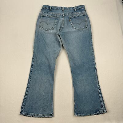 Vintage Levis Jeans 646 32x28 Medium Wash Flare Leg Bell Vintage Levis Jeans 646 32x28 Medium Wash Flare Leg Bell