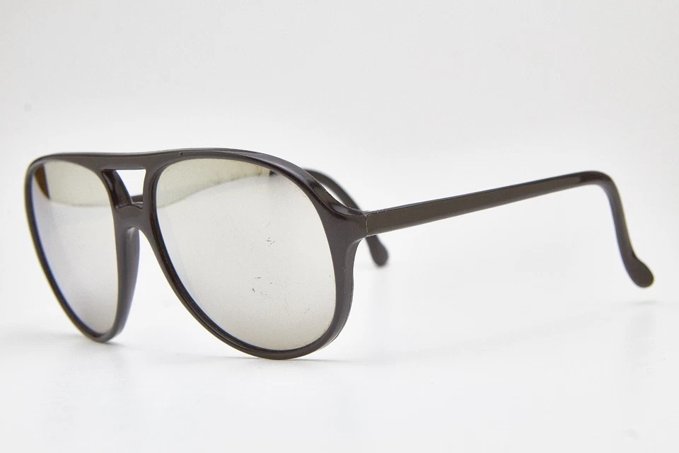 1980s vintage sunglasses BOLLE NYLON eyeglasses mirrorles burning man goggles - Image 4 of 4