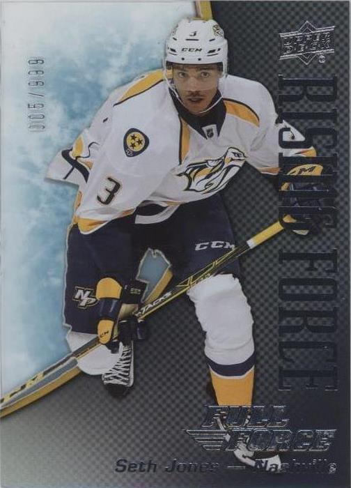 2015-16 Upper Deck Full Force - Seth Jones #RF-SJ - 1 of 1