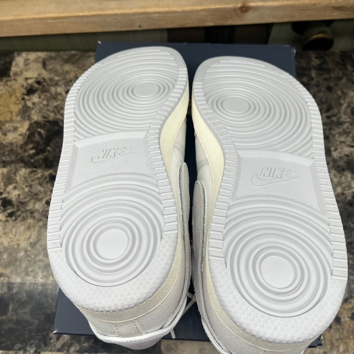 Jordan 1 AIKO Union LA Shoes Men\'s Size 9 Athletic Basketball White Grey Rare Size 8.5 - Jordan 1 KO x Union LA Low White Neutral Grey for  main image 4