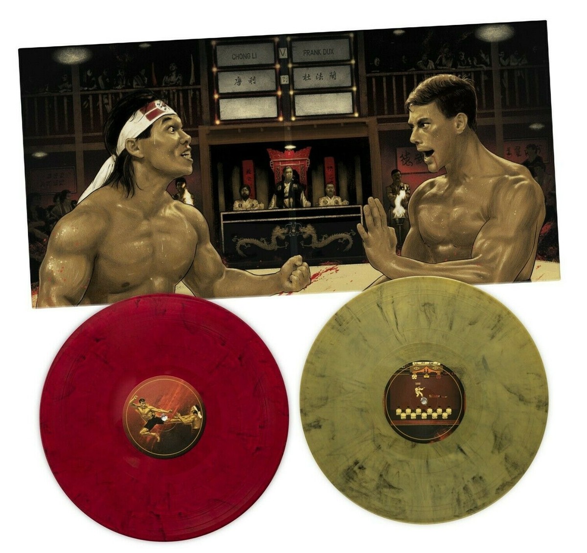 BLOODSPORT Soundtrack LP Colored Vinyl NEW & SEALED