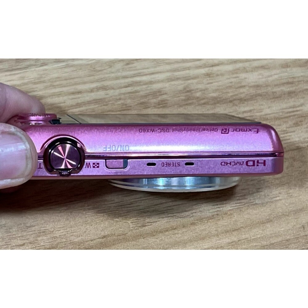 【美品】SONY Cyber-shot DSC-WX60 ピンク SDカード付 SONY Cyber-shot DSC-WX60 ピンク SDカード付 【美品】 SONY
