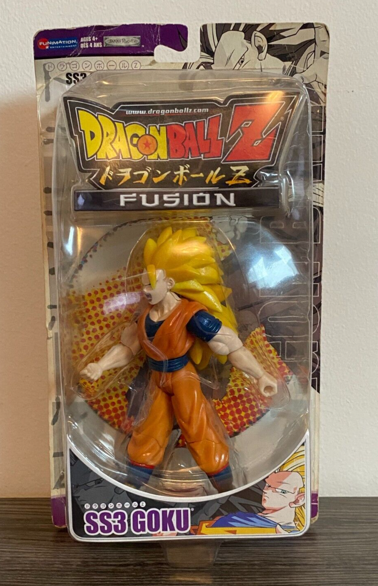 Jakks Dragon Ball Z Fusion Series Super Saiyan 3 Goku Figure