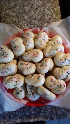 Homemade Italian ''S'' Cookies - 60 Cookies