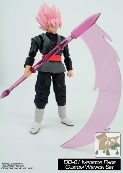 Box Tortoise DB-01 Impostor Rage Weapon Set Scythe for S.H