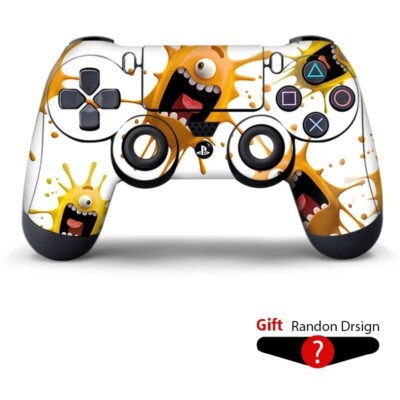 Data Frog PS4 Skin Decal Set: Protect and Personalize Console