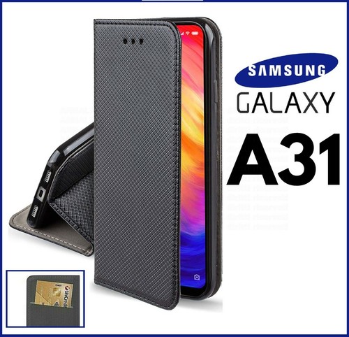 CUSTODIA A PORTAFOGLIO LIBRO per SAMSUNG GALAXY A31 COVER FLIP MAGNETICA PELLE - Foto 1 di 6