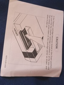 NES CLEANING KIT COMPLETE W/ POSTER Authentic Nintendo NES 