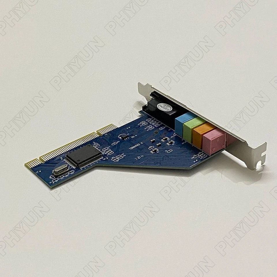 1PC Built-in Independent PCI Sound Card 4 Channel 3D Audio Stereo For Desktop PC - Image 4 of 4