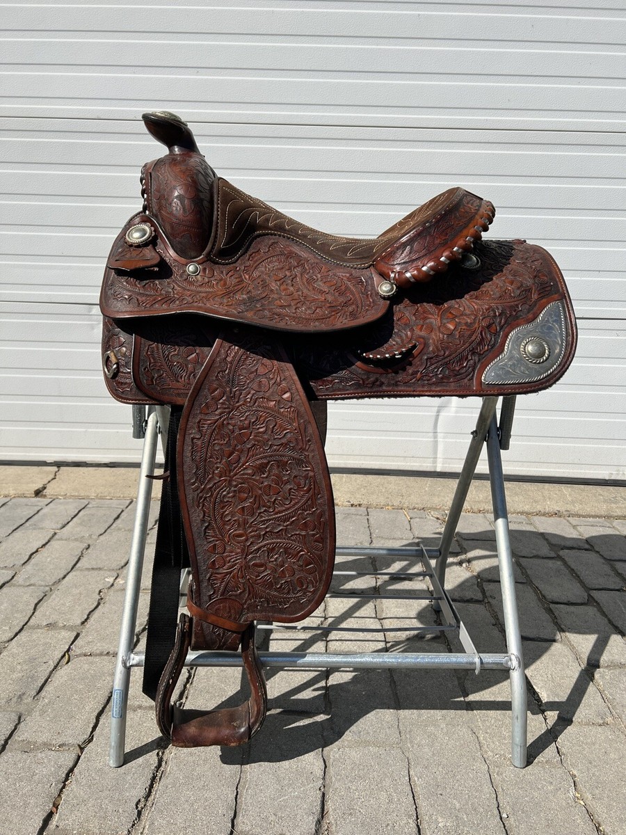 Tex Tan Hereford Brand 15.5” Western Saddle | eBay