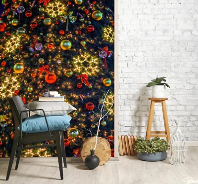 3D Christmas E1996 Wallpaper Mural Paper Wall Print Indoor Murals CA Honey