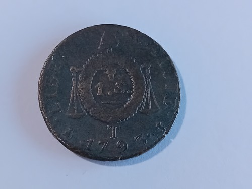 Coin 1 sol 1793 France #43 - Picture 2 of 4