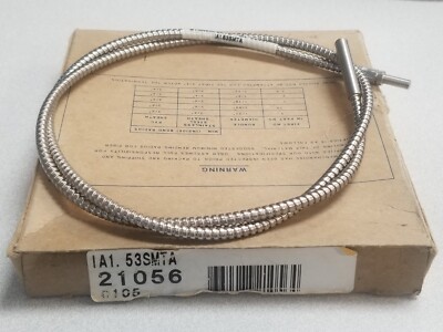 BANNER IA1.53SMTA - Glass Fiber Optics, Diffuse, Length 1m, Thread
