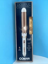 Conair Double Ceramic Curling Iron 1 1/4 Inch - Rose Gold