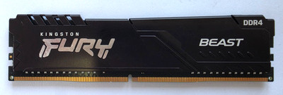 Kingston Fury Beast 8GB DDR4 3200 KF432C16BB/8, PC-RAM