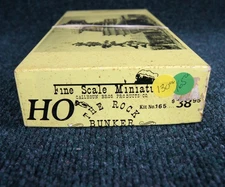 Fine Scale Miniatures - Kit # 165 -The Rock Bunker - Rare Kit
