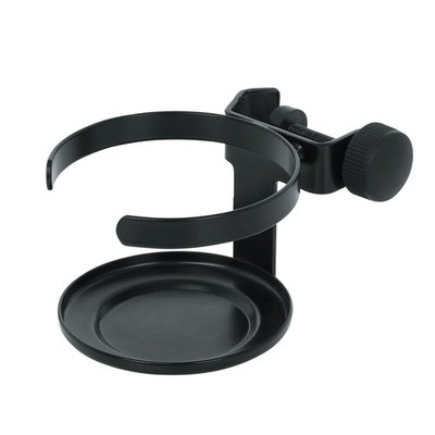 Gator Frameworks Microphone Stand Clamp On Drink Holder Holds Single Beverage...
