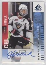2023 SP Game Used CHL Edition Stardom Awaits Blue Samuel Honzek #SA-SH Auto l5j