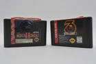 Mortal Kombat II & Mortal  Kombat 3 Bundle - Sega Genesis - Cleaned & Tested