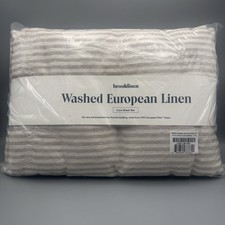 Brooklinen Washed European Linen Core Sheet S...