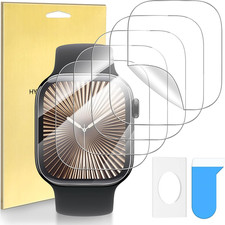 6-Pack for Apple Watch Series 11/10 46Mm Screen Protector, Not Glass Soft TPU