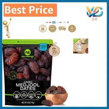 Sun Dried Jumbo Medjool Dates - 6oz, Sugar-Free & Unsulphured Snack Delight