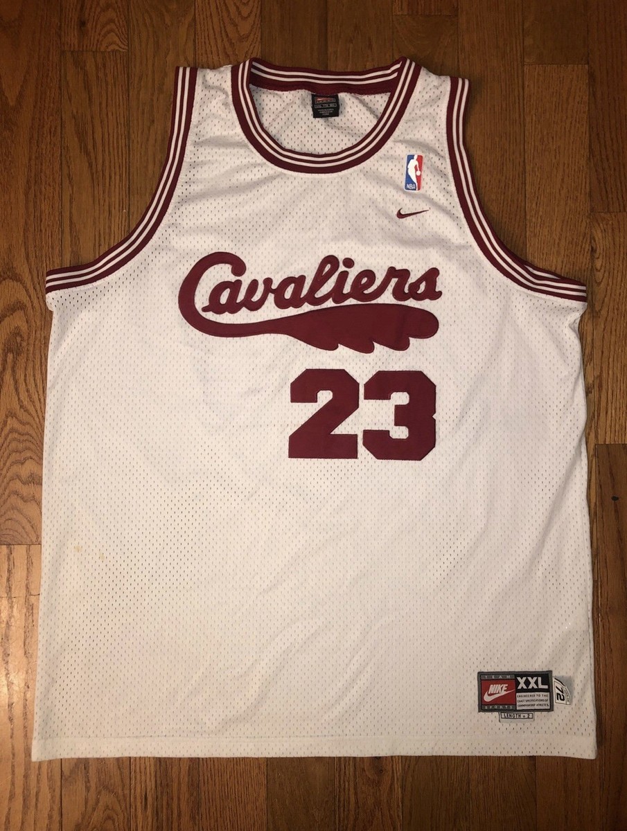 LeBron James Cleveland Cavaliers 2002 Nike Rewind Vintage Jersey