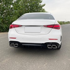 C63 AMG Look Heck Diffusor f&uuml;r Mercedes Benz C Klasse W206 S206 AMG Line