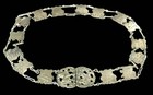 Antique Dragon Silver Link Belt Japanese Meiji period — photo 2