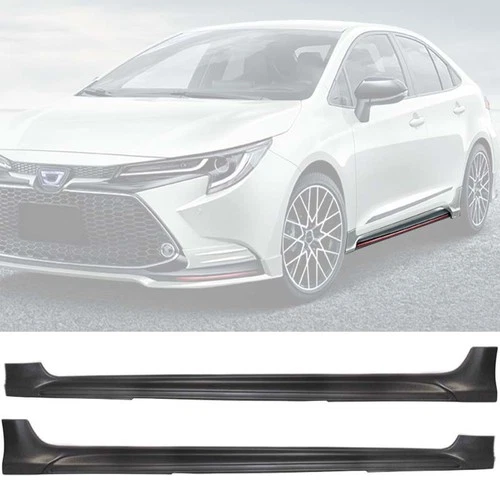 For 2020-2026 Toyota Corolla Sedan LE,XLE,SE,XSE  TRD Style Side Skirts Body Kit