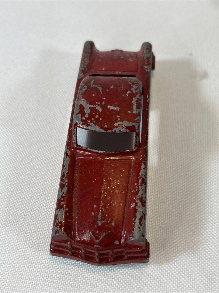 Vintage MidgeToy Lot Diecast Pressed Metal 5 Pieces Cars Planes Midge Toy - Image 3 of 4