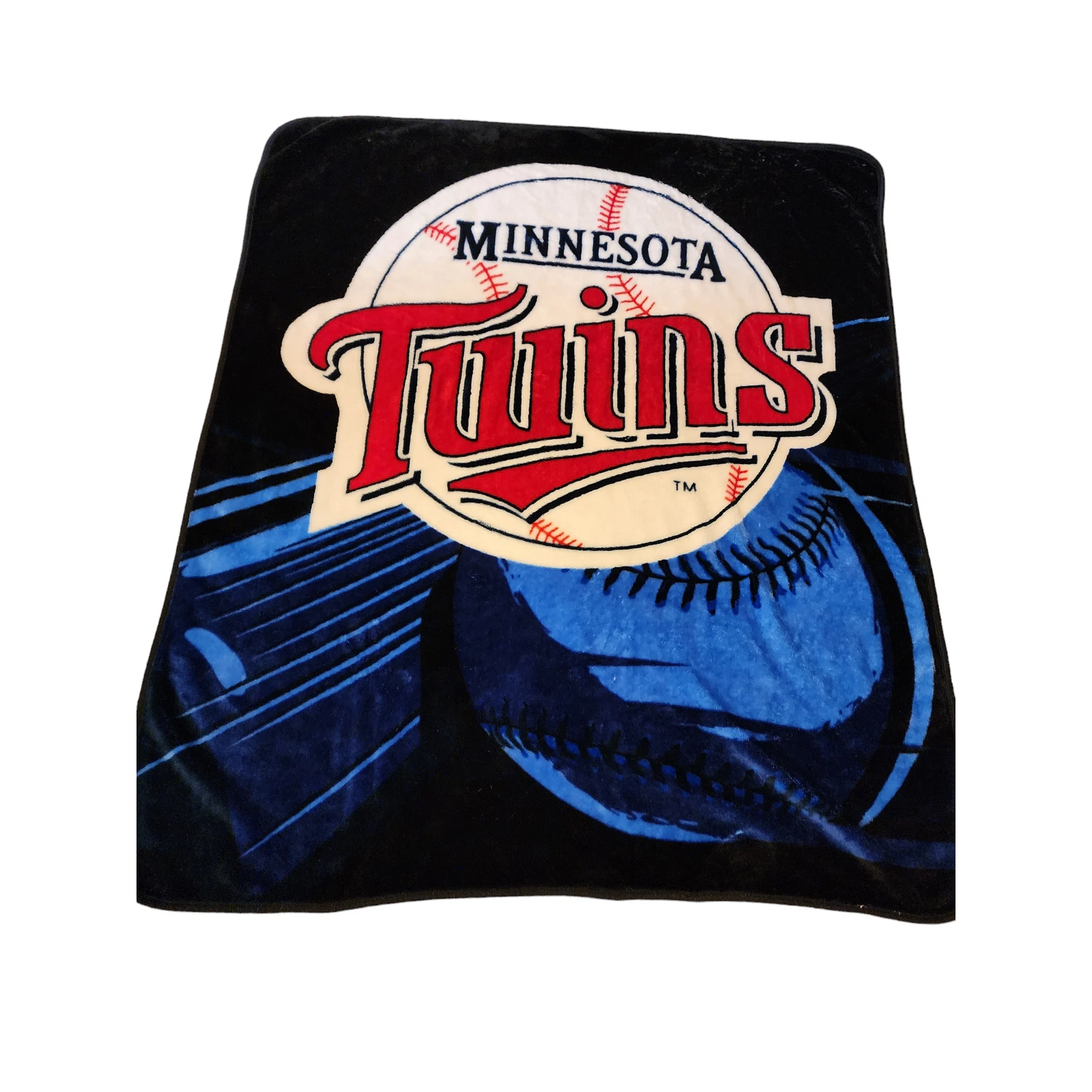 Minnesota Twins Blanket Soft Throw  Fleece Stadium Baseball Fan Sports 58x50