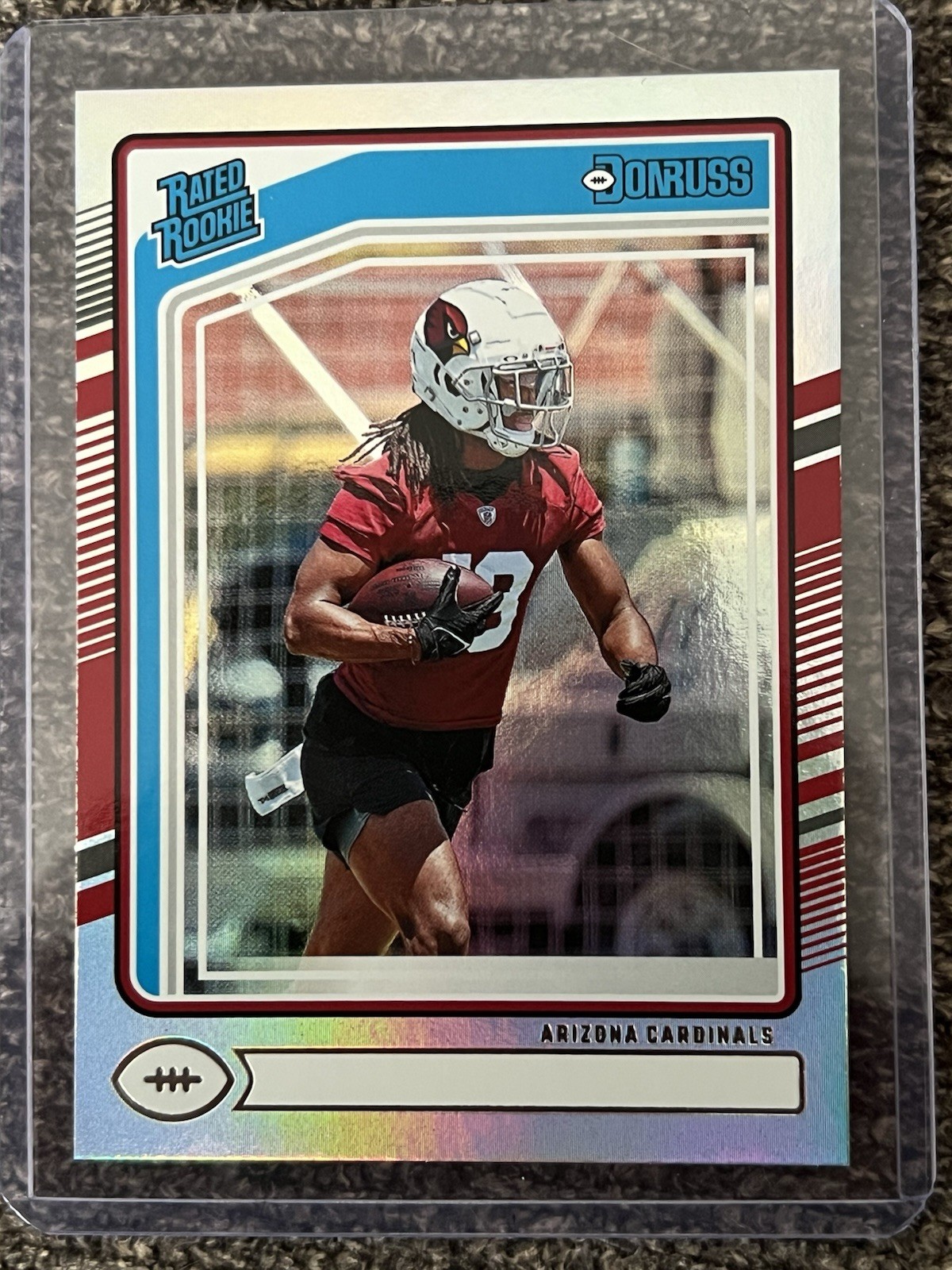 2024 Panini Donruss Rated Rookie No Name Marvin Harrison Jr. SSP